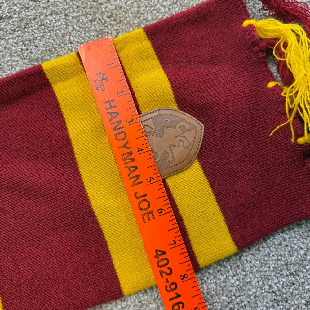 Spirit Harry Potter Gryffindor Scarf Tie Burgundy Halloween Costume Hogwarts